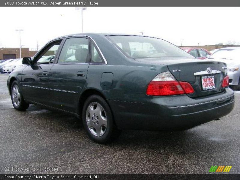 Aspen Green Pearl / Taupe 2003 Toyota Avalon XLS