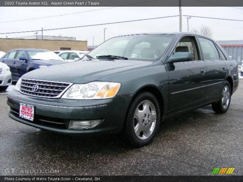 Aspen Green Pearl / Taupe 2003 Toyota Avalon XLS