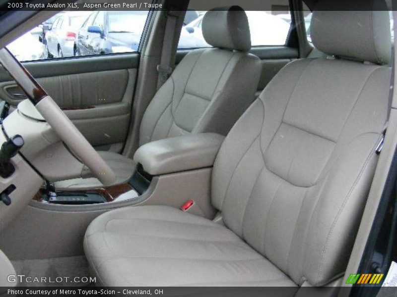 Aspen Green Pearl / Taupe 2003 Toyota Avalon XLS
