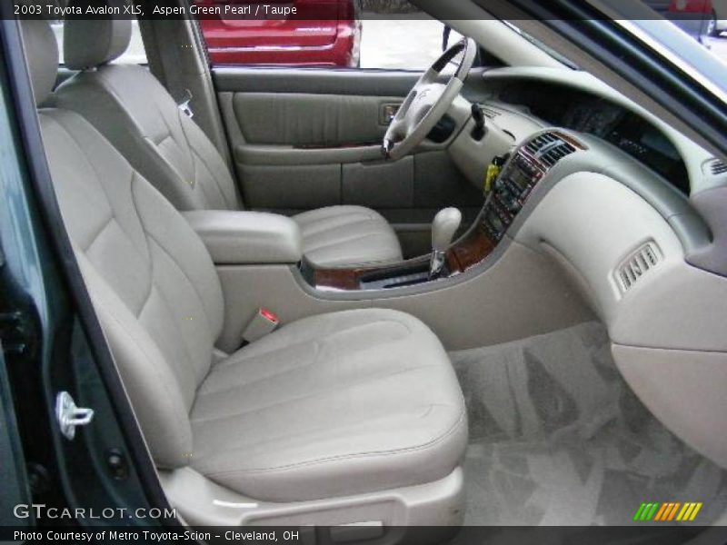 Aspen Green Pearl / Taupe 2003 Toyota Avalon XLS