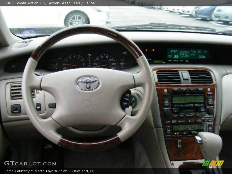 Aspen Green Pearl / Taupe 2003 Toyota Avalon XLS