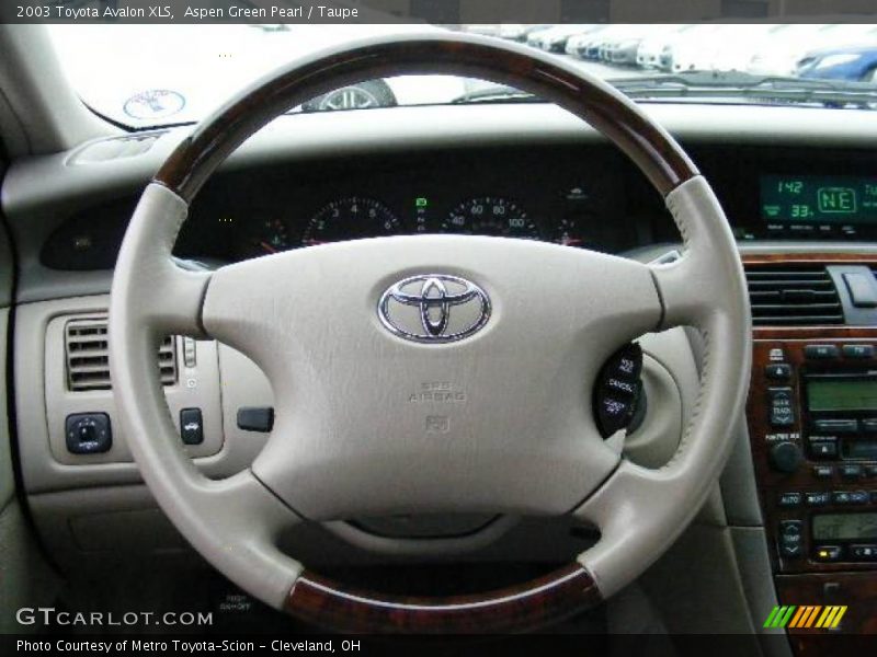Aspen Green Pearl / Taupe 2003 Toyota Avalon XLS