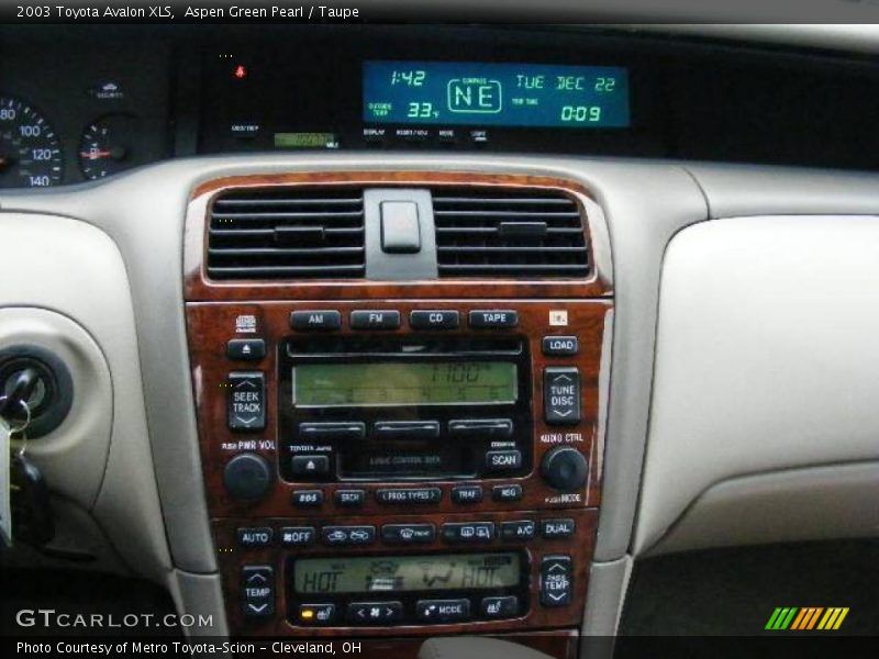 Aspen Green Pearl / Taupe 2003 Toyota Avalon XLS