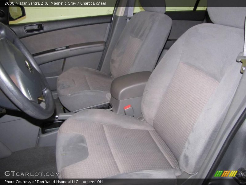 Magnetic Gray / Charcoal/Steel 2008 Nissan Sentra 2.0