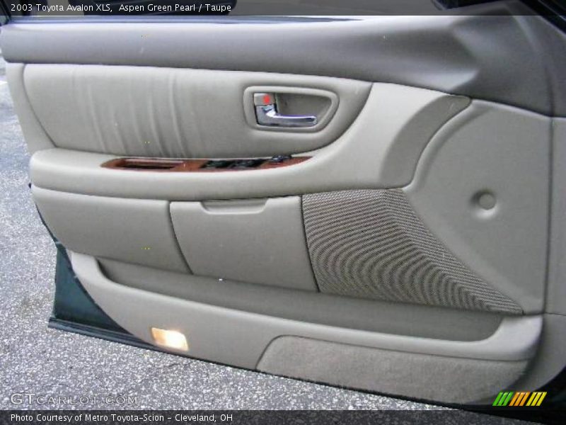 Aspen Green Pearl / Taupe 2003 Toyota Avalon XLS
