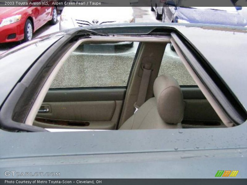 Aspen Green Pearl / Taupe 2003 Toyota Avalon XLS