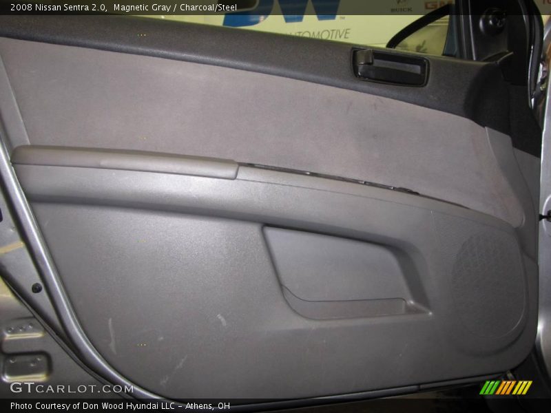 Magnetic Gray / Charcoal/Steel 2008 Nissan Sentra 2.0