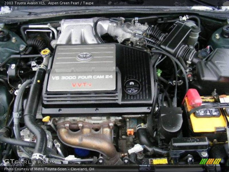 Aspen Green Pearl / Taupe 2003 Toyota Avalon XLS