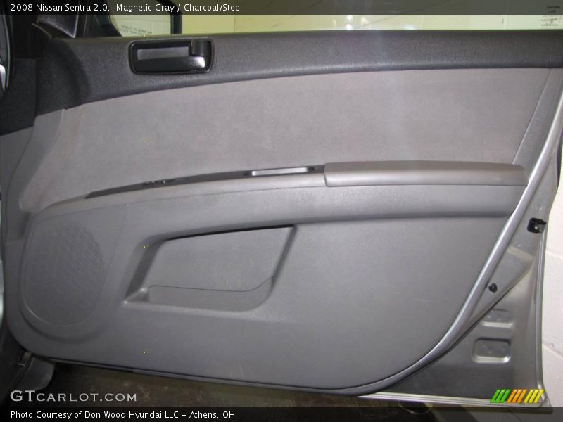Magnetic Gray / Charcoal/Steel 2008 Nissan Sentra 2.0