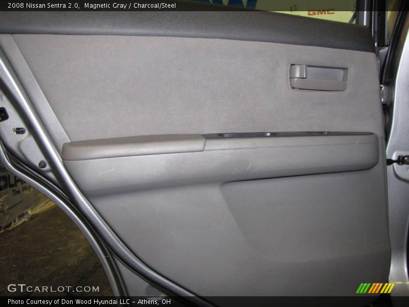 Magnetic Gray / Charcoal/Steel 2008 Nissan Sentra 2.0