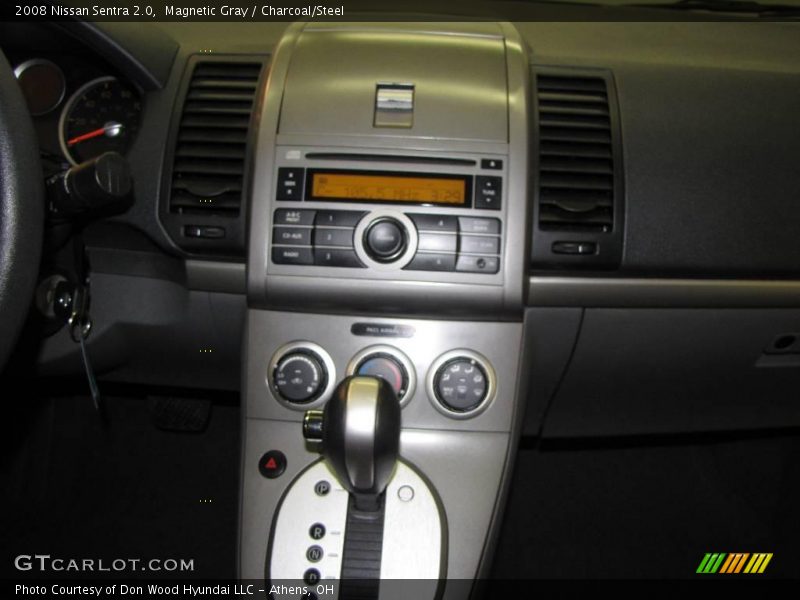 Magnetic Gray / Charcoal/Steel 2008 Nissan Sentra 2.0