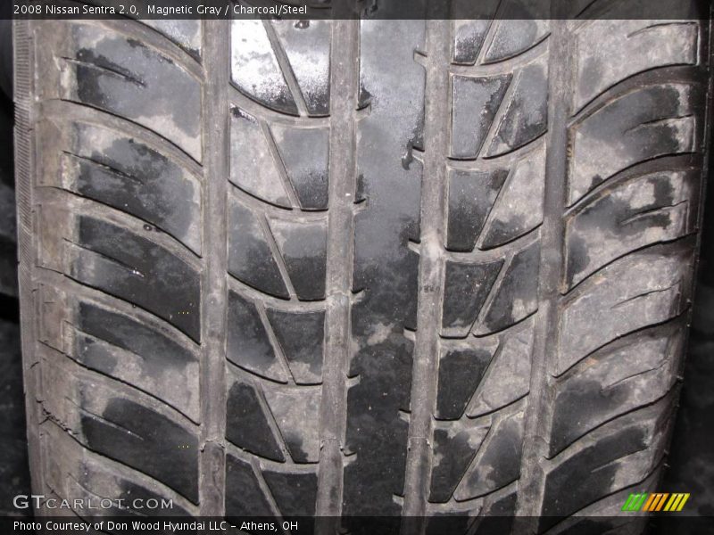 Magnetic Gray / Charcoal/Steel 2008 Nissan Sentra 2.0