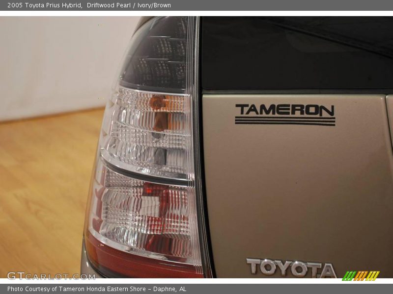 Driftwood Pearl / Ivory/Brown 2005 Toyota Prius Hybrid
