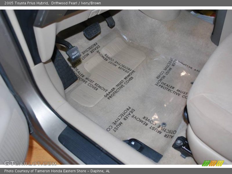 Driftwood Pearl / Ivory/Brown 2005 Toyota Prius Hybrid