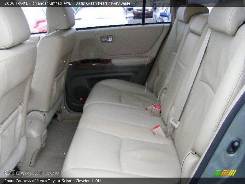 Oasis Green Pearl / Ivory Beige 2006 Toyota Highlander Limited 4WD