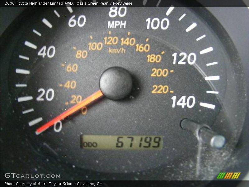 Oasis Green Pearl / Ivory Beige 2006 Toyota Highlander Limited 4WD