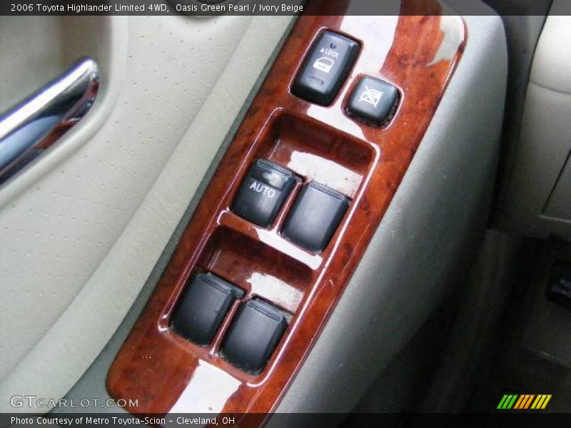 Oasis Green Pearl / Ivory Beige 2006 Toyota Highlander Limited 4WD