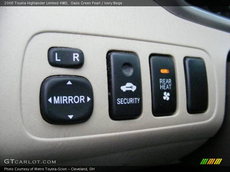 Oasis Green Pearl / Ivory Beige 2006 Toyota Highlander Limited 4WD