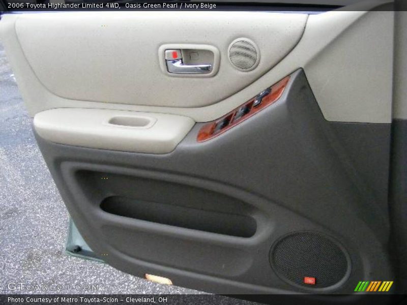 Oasis Green Pearl / Ivory Beige 2006 Toyota Highlander Limited 4WD