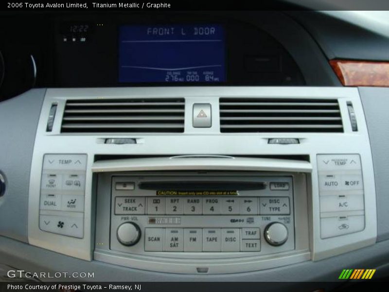 Titanium Metallic / Graphite 2006 Toyota Avalon Limited