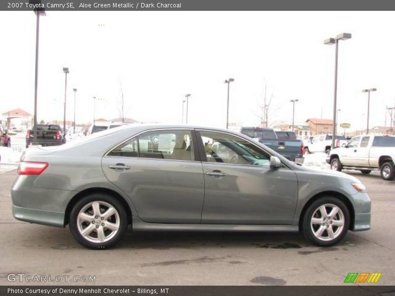 Aloe Green Metallic / Dark Charcoal 2007 Toyota Camry SE