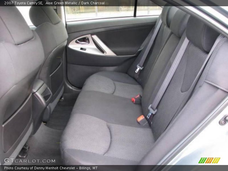 Aloe Green Metallic / Dark Charcoal 2007 Toyota Camry SE