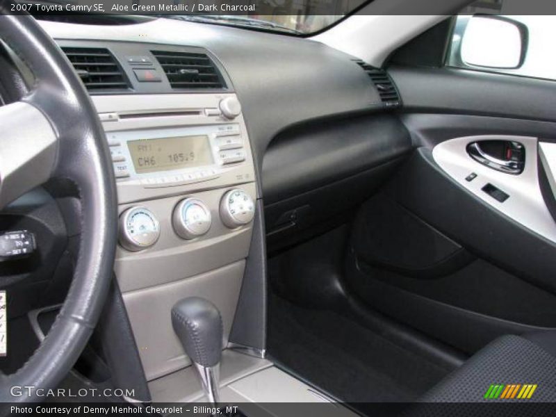 Aloe Green Metallic / Dark Charcoal 2007 Toyota Camry SE