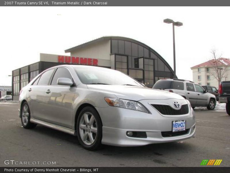 Titanium Metallic / Dark Charcoal 2007 Toyota Camry SE V6