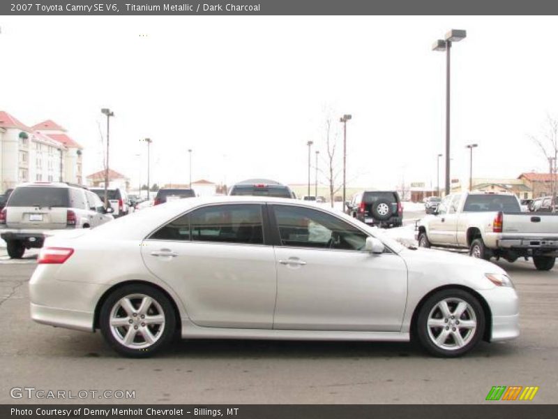 Titanium Metallic / Dark Charcoal 2007 Toyota Camry SE V6