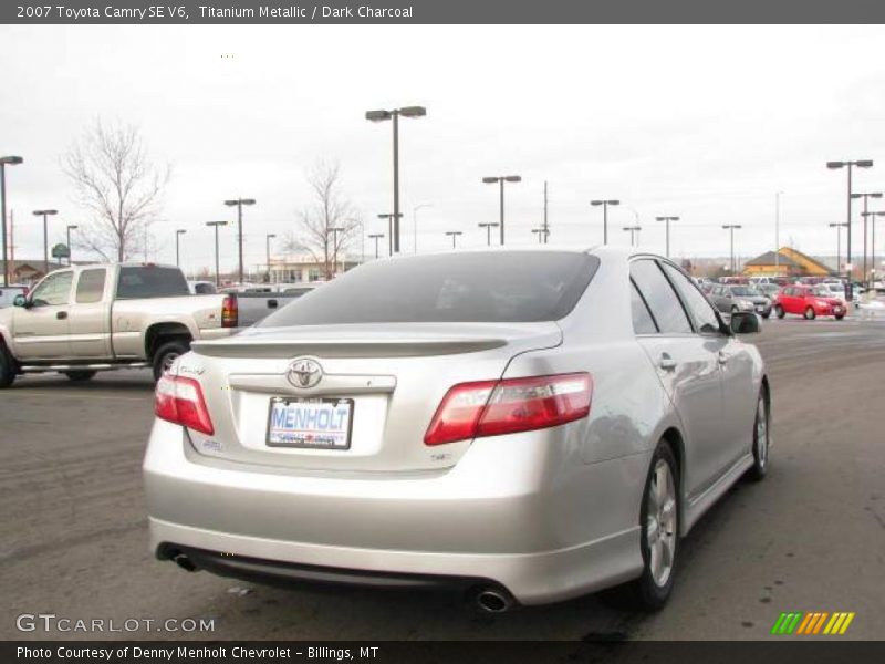Titanium Metallic / Dark Charcoal 2007 Toyota Camry SE V6