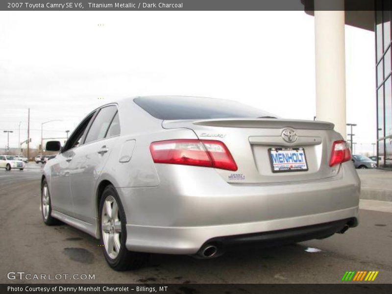 Titanium Metallic / Dark Charcoal 2007 Toyota Camry SE V6
