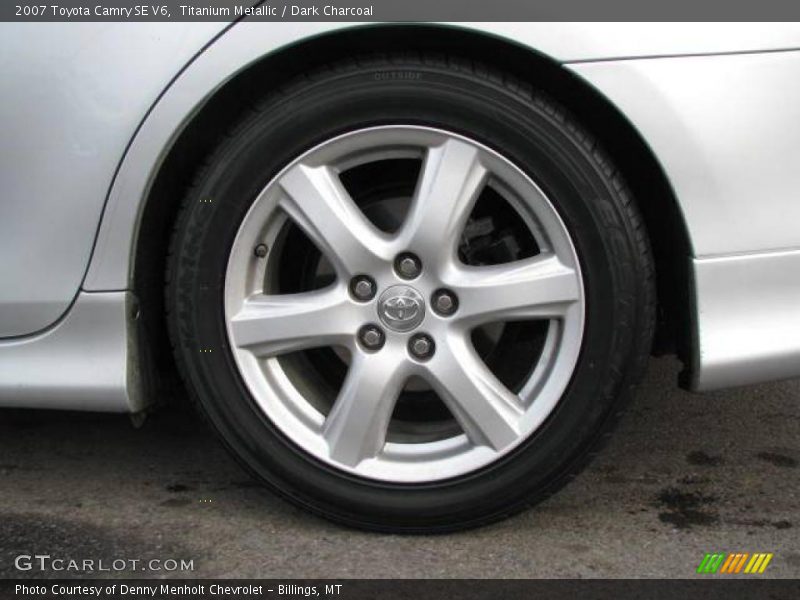 Titanium Metallic / Dark Charcoal 2007 Toyota Camry SE V6