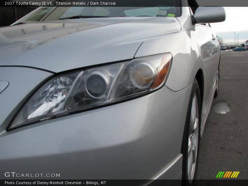 Titanium Metallic / Dark Charcoal 2007 Toyota Camry SE V6