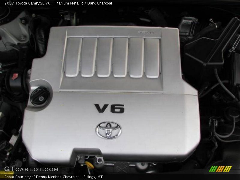 Titanium Metallic / Dark Charcoal 2007 Toyota Camry SE V6