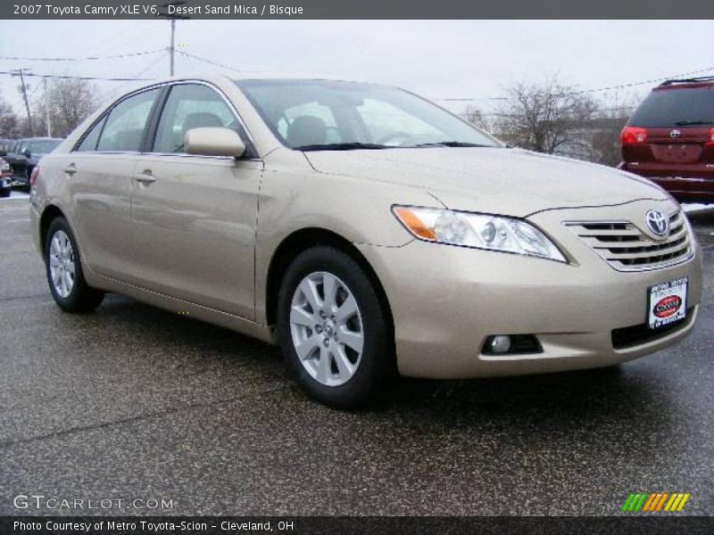 Desert Sand Mica / Bisque 2007 Toyota Camry XLE V6
