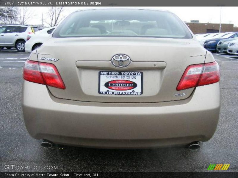Desert Sand Mica / Bisque 2007 Toyota Camry XLE V6