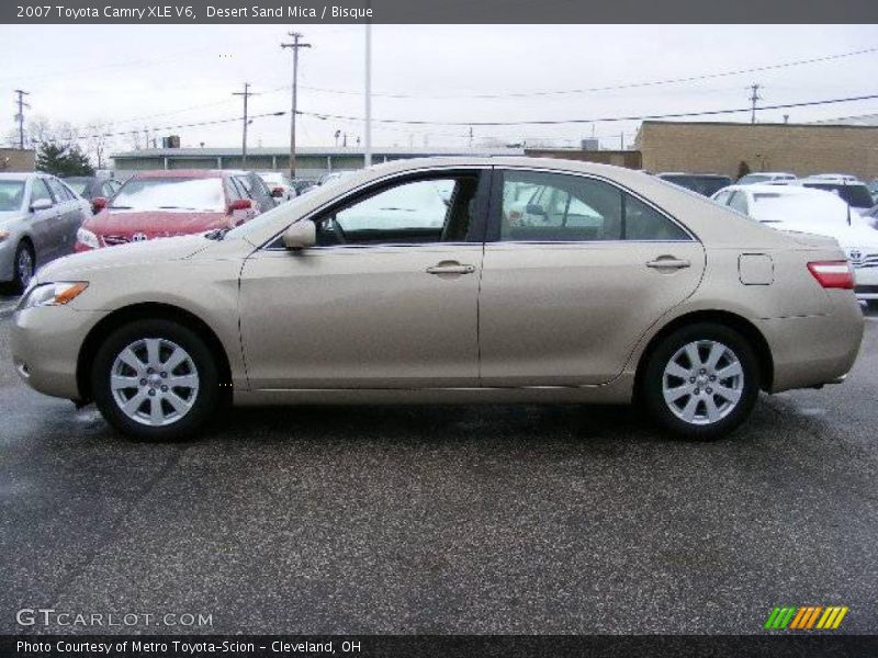 Desert Sand Mica / Bisque 2007 Toyota Camry XLE V6