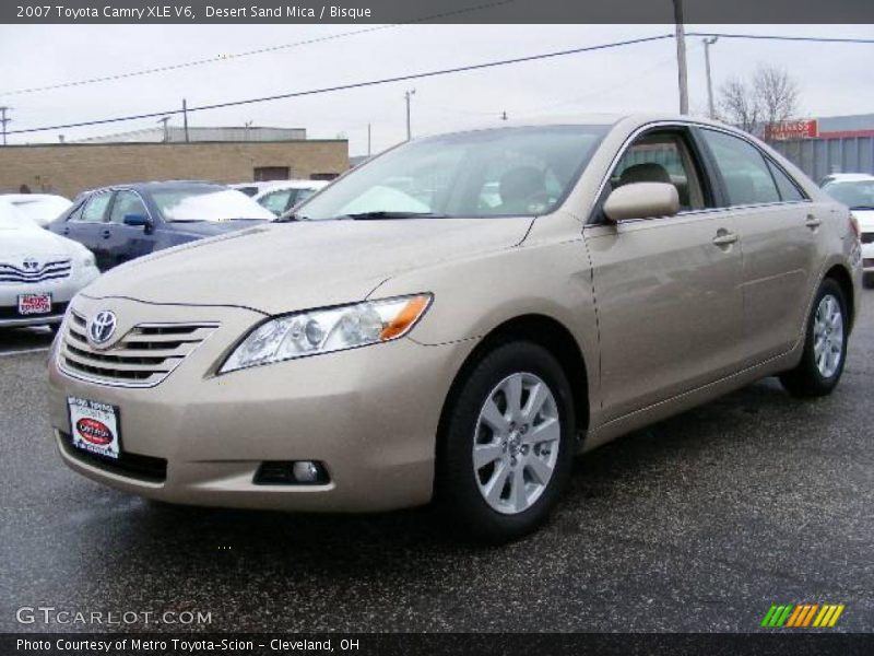 Desert Sand Mica / Bisque 2007 Toyota Camry XLE V6