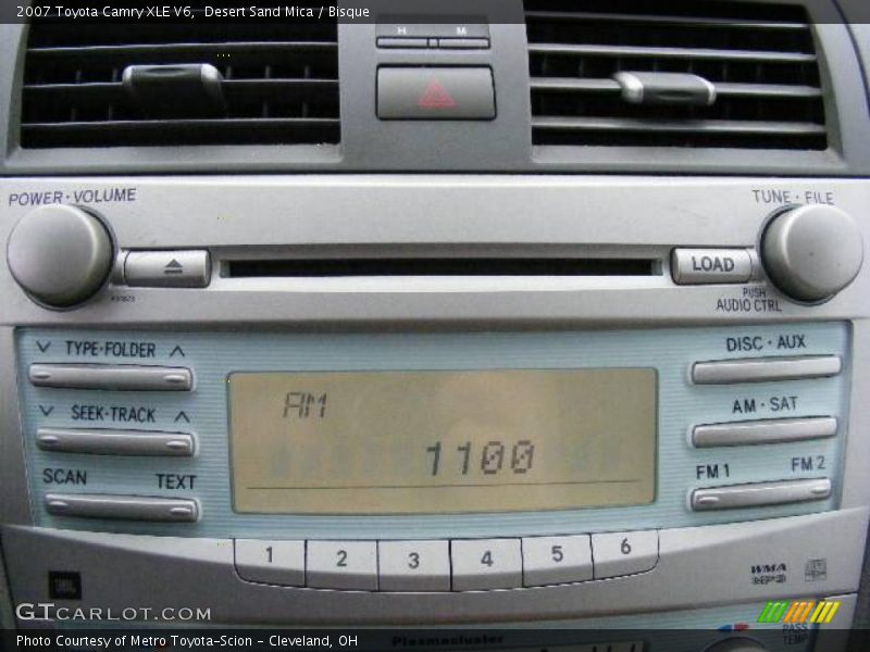 Desert Sand Mica / Bisque 2007 Toyota Camry XLE V6