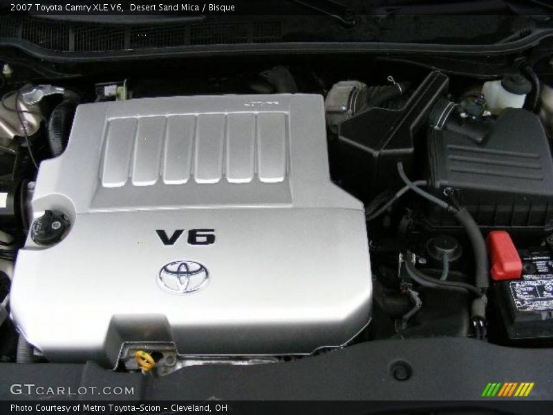 Desert Sand Mica / Bisque 2007 Toyota Camry XLE V6