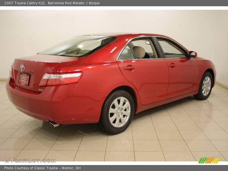 Barcelona Red Metallic / Bisque 2007 Toyota Camry XLE