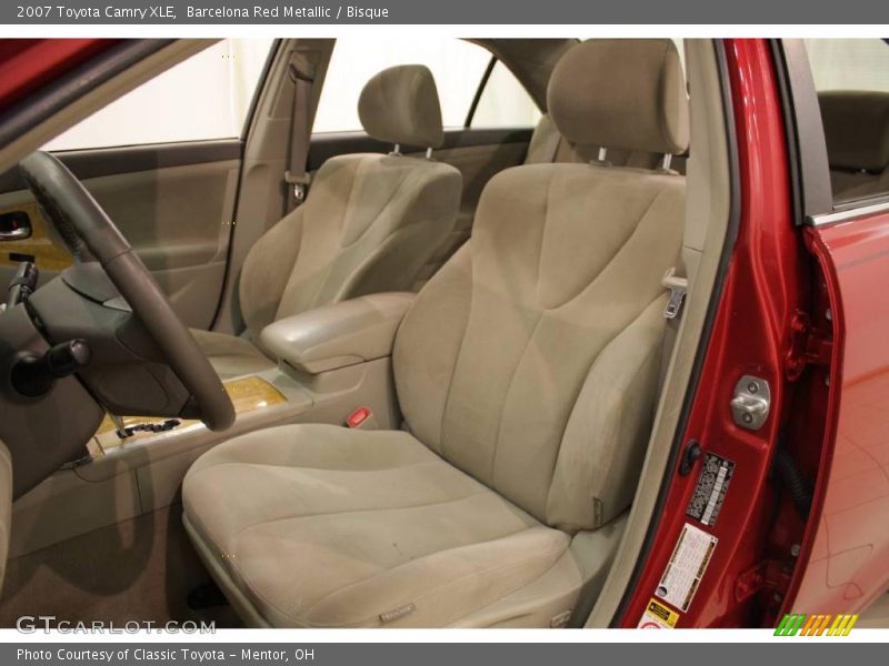 Barcelona Red Metallic / Bisque 2007 Toyota Camry XLE