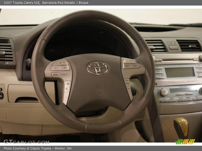 Barcelona Red Metallic / Bisque 2007 Toyota Camry XLE