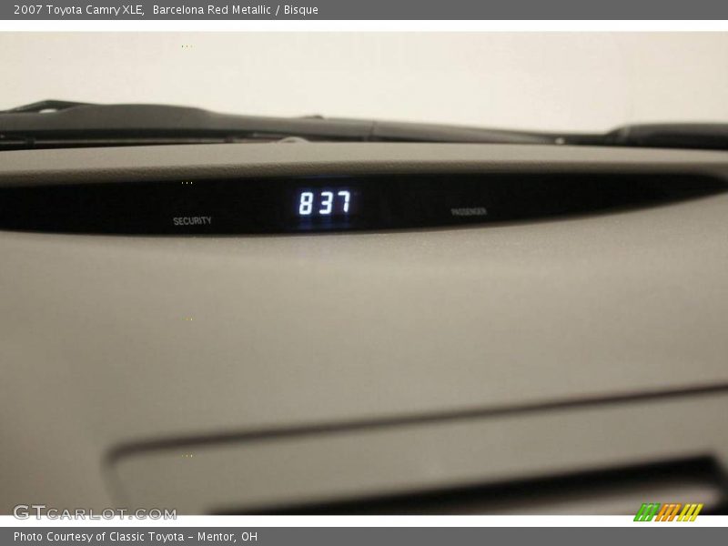 Barcelona Red Metallic / Bisque 2007 Toyota Camry XLE