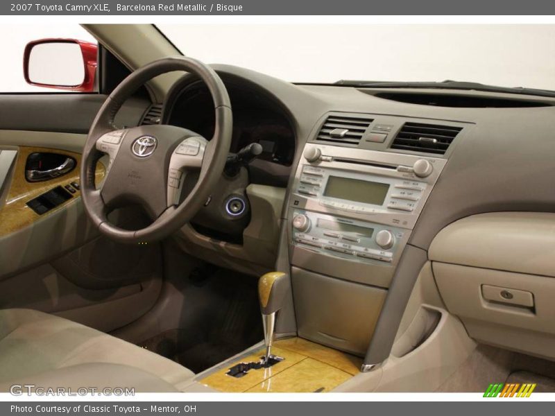 Barcelona Red Metallic / Bisque 2007 Toyota Camry XLE