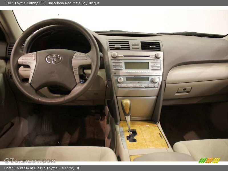 Barcelona Red Metallic / Bisque 2007 Toyota Camry XLE
