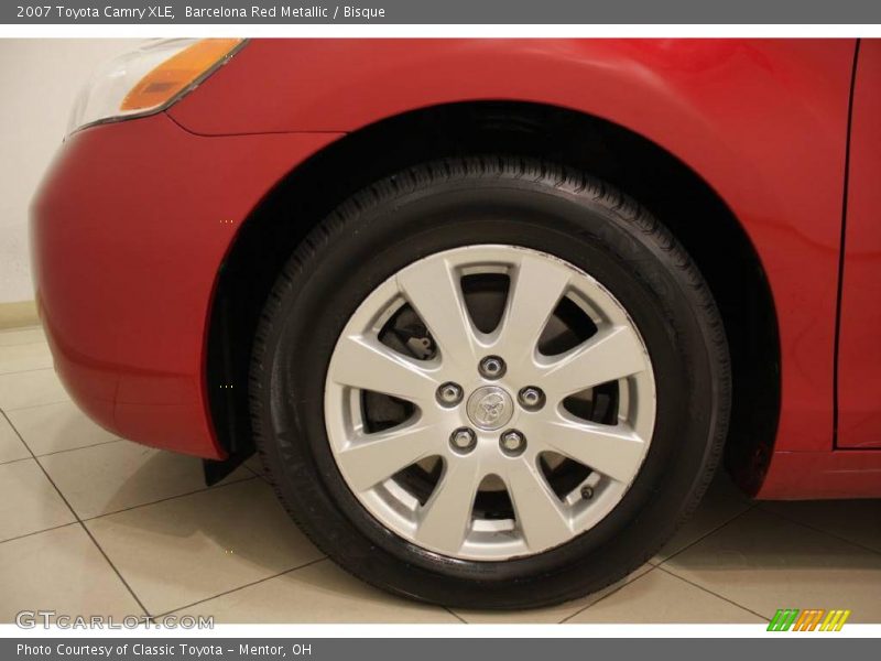 Barcelona Red Metallic / Bisque 2007 Toyota Camry XLE