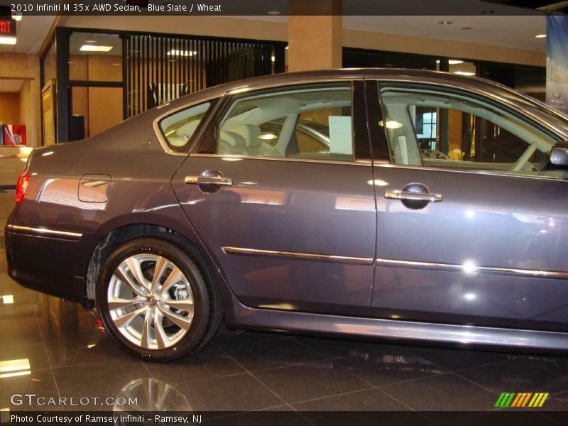 Blue Slate / Wheat 2010 Infiniti M 35x AWD Sedan