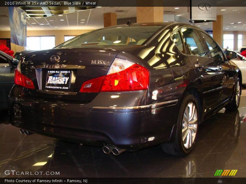 Blue Slate / Wheat 2010 Infiniti M 35x AWD Sedan