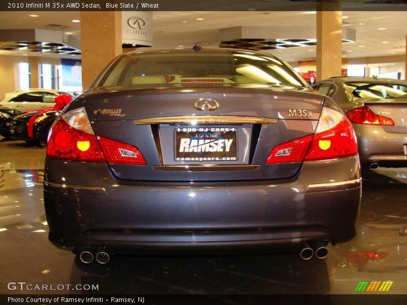 Blue Slate / Wheat 2010 Infiniti M 35x AWD Sedan